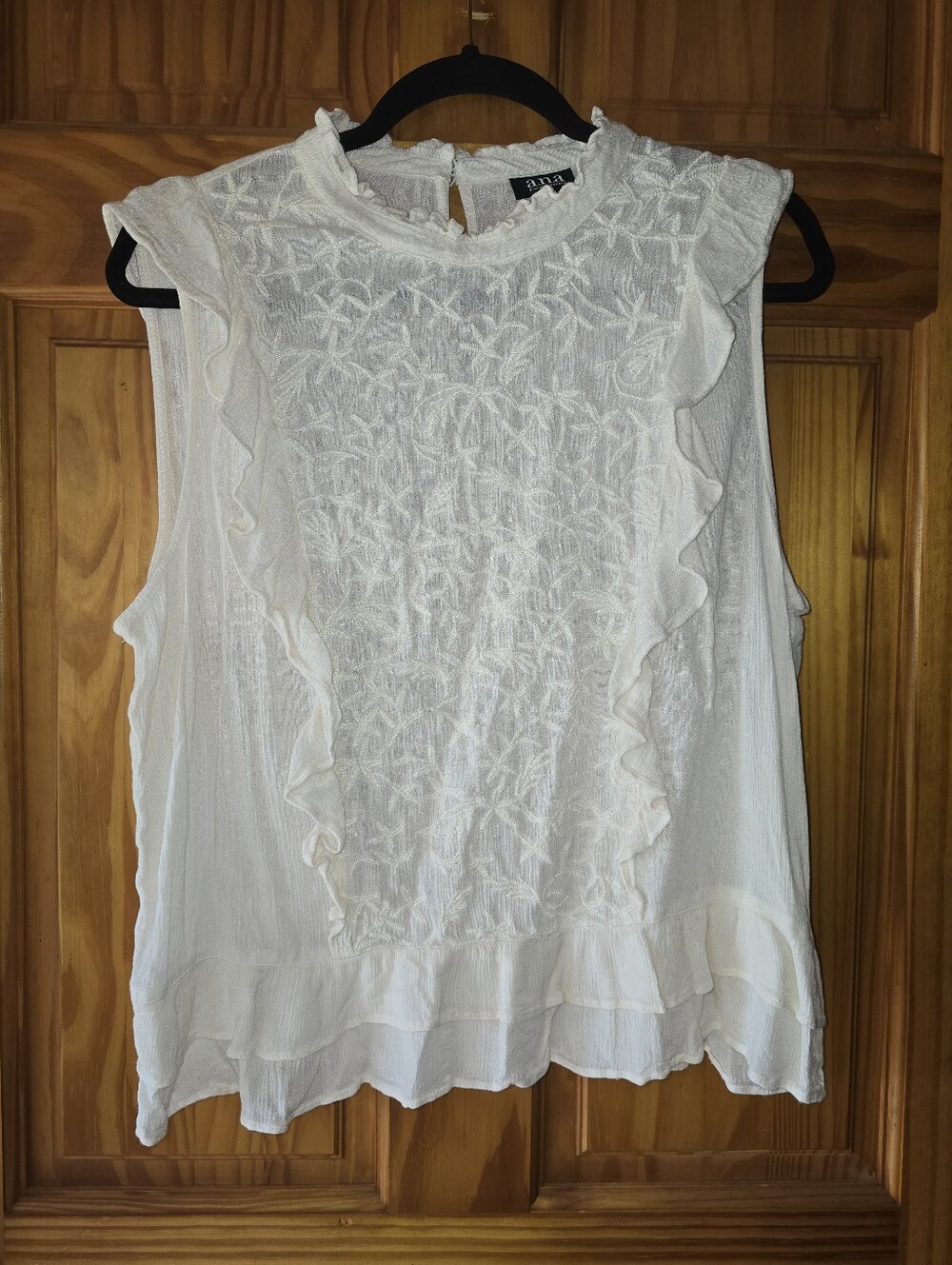 A.N.A. Sleeveless Blouse XL